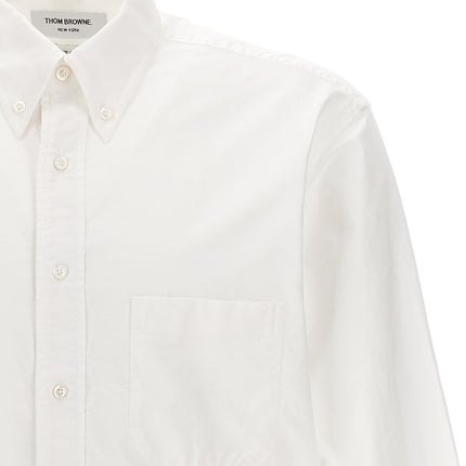 Thom Browne White Cotton Blouse