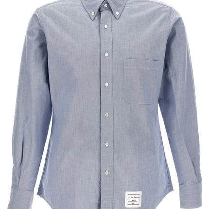 Thom Browne Blue Cotton Blouse