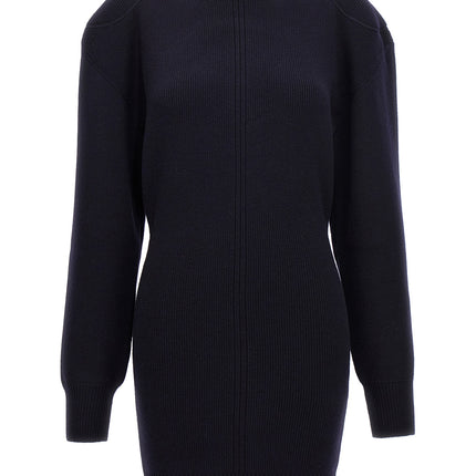 Stella McCartney Blue Wool Midi Skirt