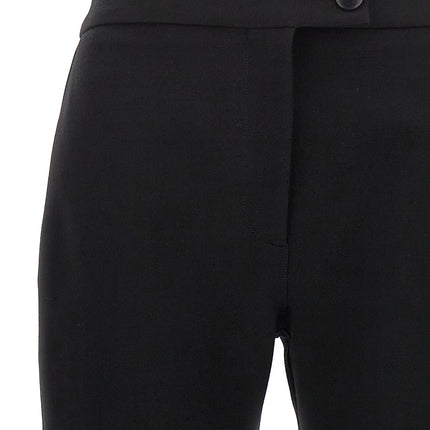 Ferragamo Black Elastane Skinny Pants