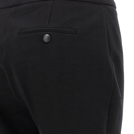 Ferragamo Black Elastane Skinny Pants