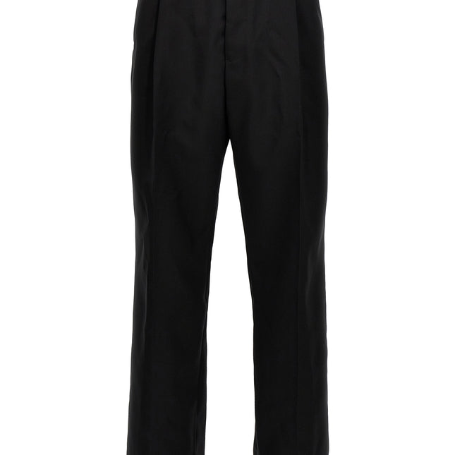 Alexander McQueen Black Wool Dress Pants