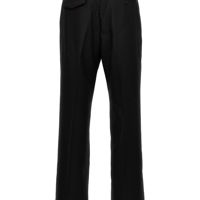 Alexander McQueen Black Wool Dress Pants