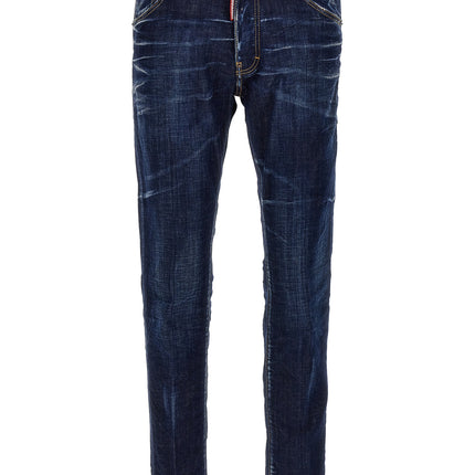 Dsquared² Blue Cotton Skinny Jeans