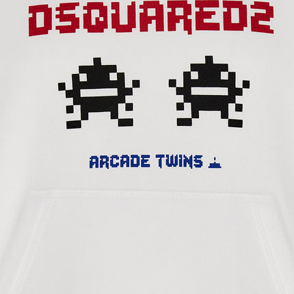Dsquared² White Cotton Sweatshirt