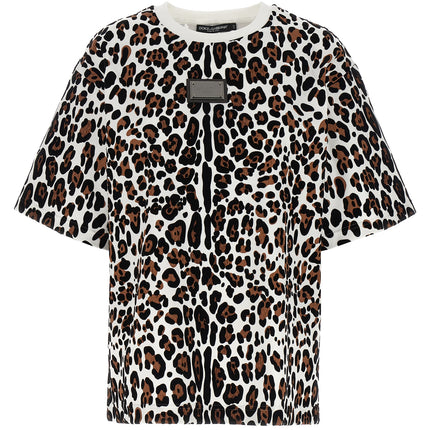 Dolce & Gabbana Multicolor Cotton T-Shirt