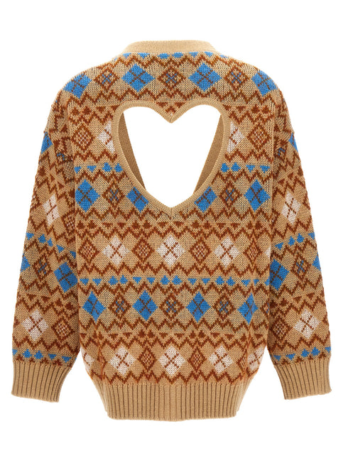 Dsquared² Multicolor Wool Cardigan
