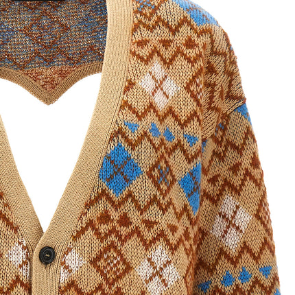 Dsquared² Multicolor Wool Cardigan