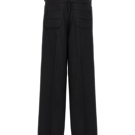 Dsquared² Black Virgin Wool Dress Pants