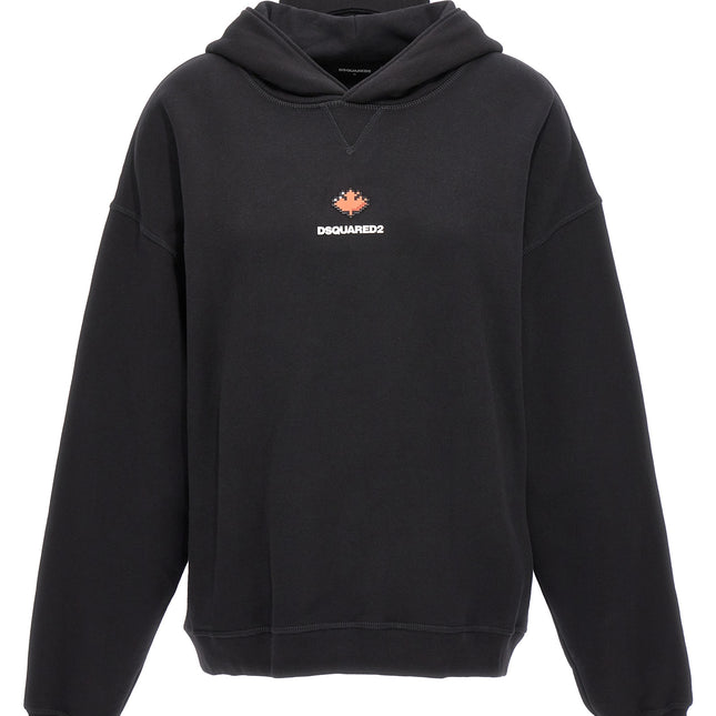 Dsquared² Black Cotton Sweatshirt