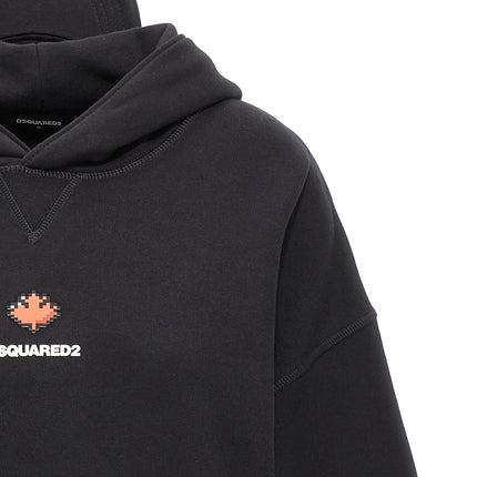 Dsquared² Black Cotton Sweatshirt