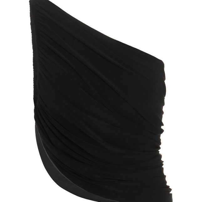 Norma Kamali Black Polyamide Tank Tops