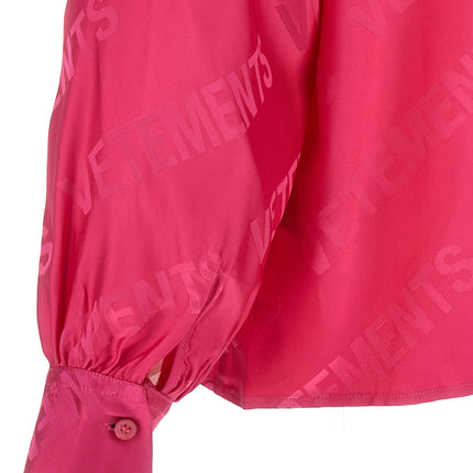 Vetements Fuchsia Viscose Blouse