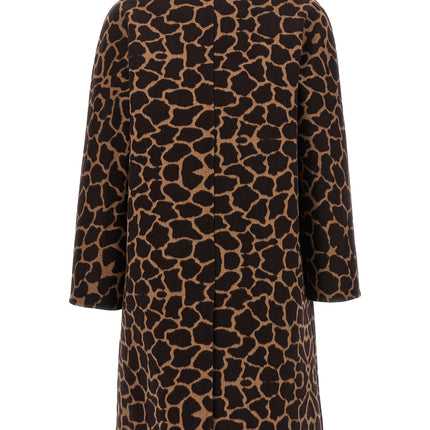 Max Mara Brown Virgin Wool Coat