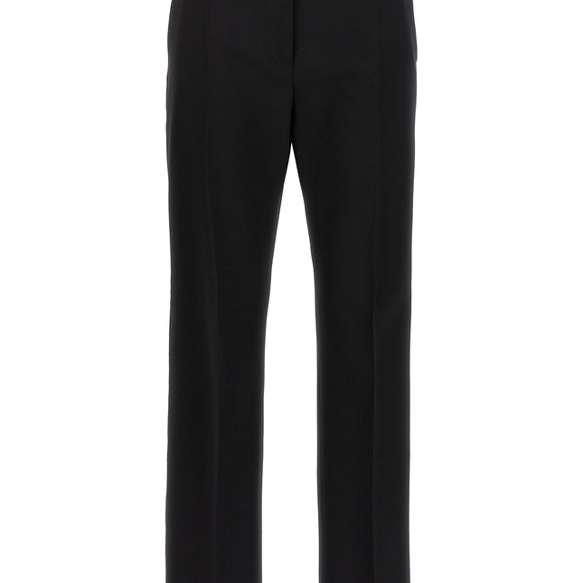 Max Mara Black Virgin Wool Dress Pants