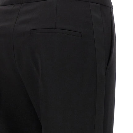 Max Mara Black Virgin Wool Dress Pants
