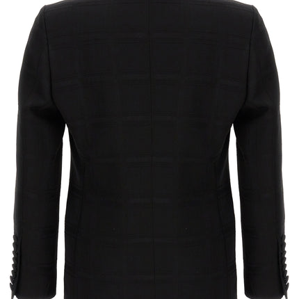 Etro Black Virgin Wool Blazer