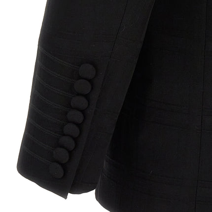 Etro Black Virgin Wool Blazer