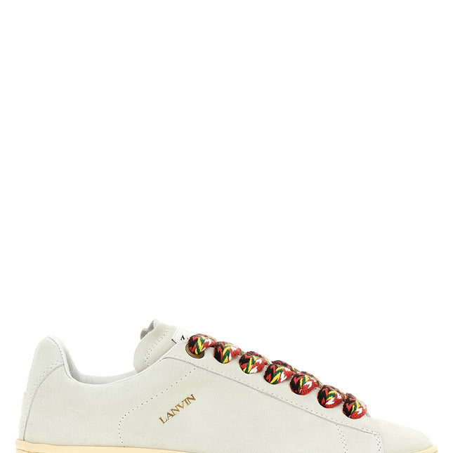 Lanvin White Calfskin Sneakers