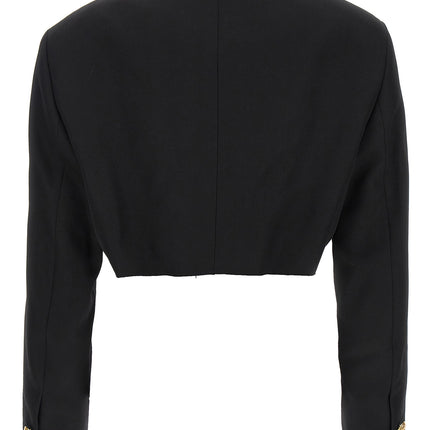 Palm Angels Black Polyester Blazer
