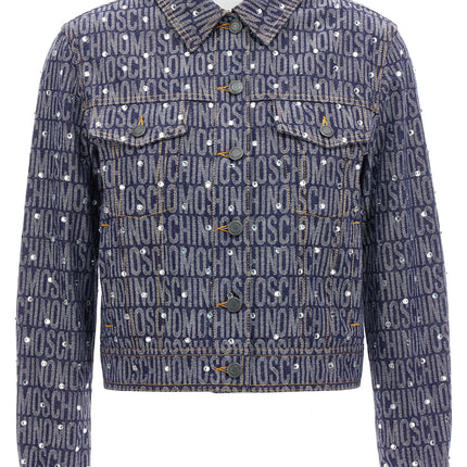 Moschino Blue Cotton Denim Jacket