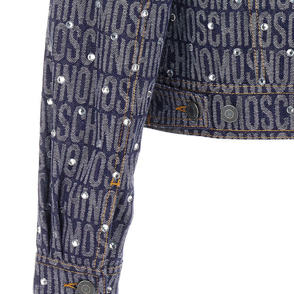 Moschino Blue Cotton Denim Jacket