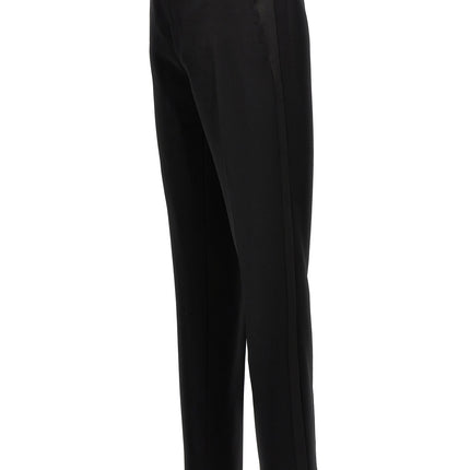 Lanvin Black Wool Dress Pants