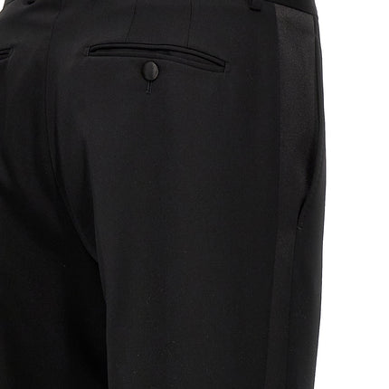 Lanvin Black Wool Dress Pants