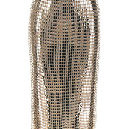 Sportmax Multicolor Polyester Midi Skirt