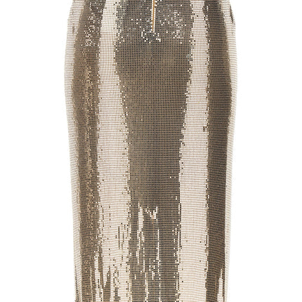 Sportmax Multicolor Polyester Midi Skirt
