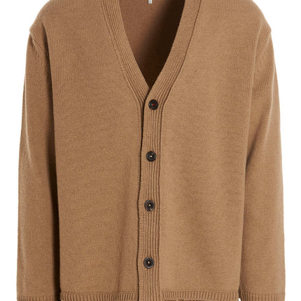 Maison Margiela Beige Wool Cardigan