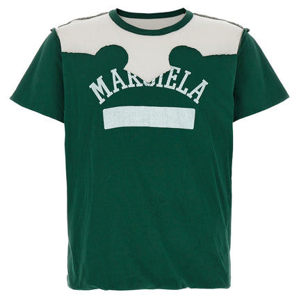 Maison Margiela Bicolor Cotton T-Shirt