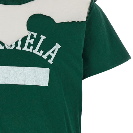 Maison Margiela Bicolor Cotton T-Shirt