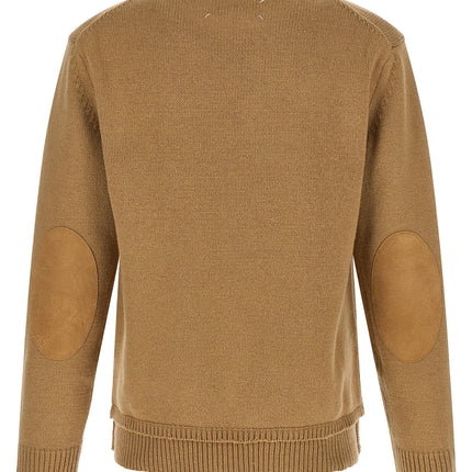 Maison Margiela Beige Wool Cardigan