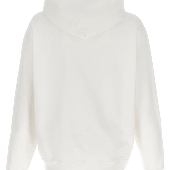 Maison Margiela White Cotton Sweatshirt