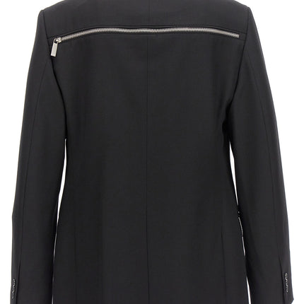 Off-White Black Virgin Wool Blazer