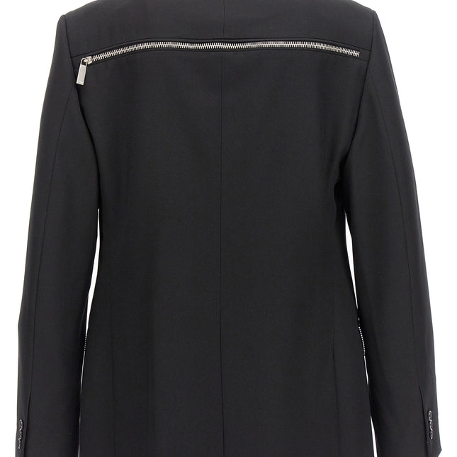 Off-White Black Virgin Wool Blazer