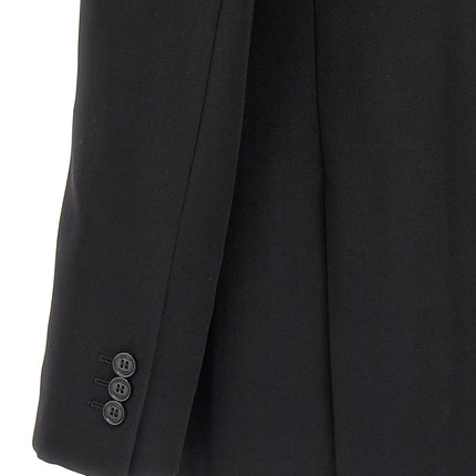 Off-White Black Virgin Wool Blazer