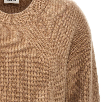 P.A.R.O.S.H. Beige Cashmere Cardigan