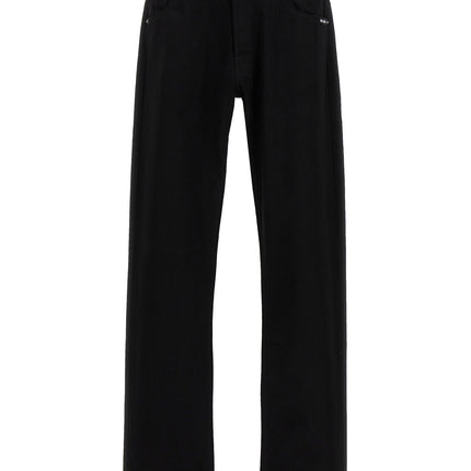 VTMNTS Black Cotton Straight-Leg Jeans