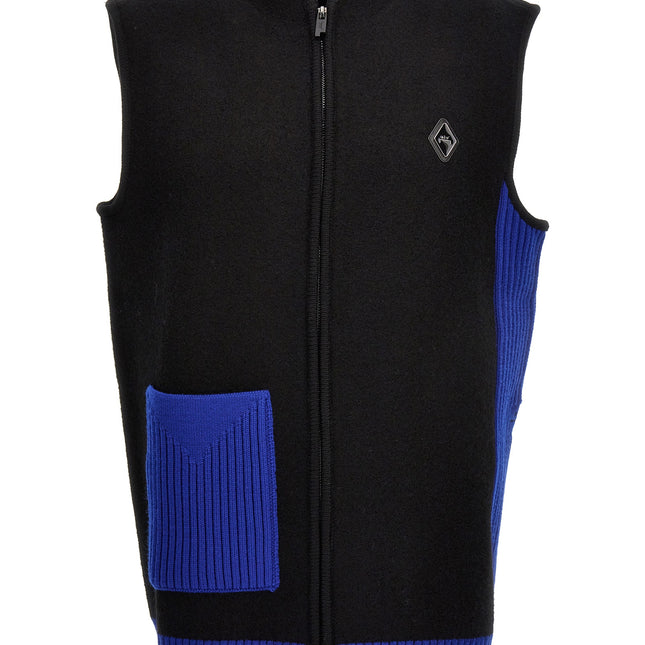 A-COLD-WALL* Multicolor Merino Wool Sleeveless Jacket