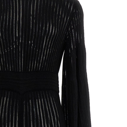 ANTONINO VALENTI Black Viscose Jumpsuit