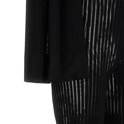 ANTONINO VALENTI Black Viscose Jumpsuit