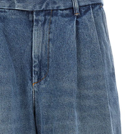 Armarium Blue Cotton Jeans Denim