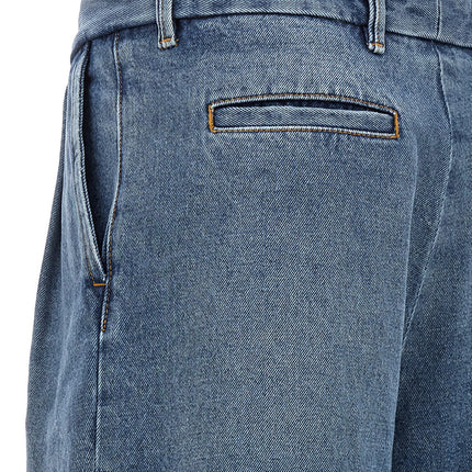 Armarium Blue Cotton Jeans Denim