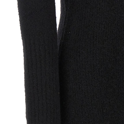 Loulou De Saison Black Cashmere Long Dress