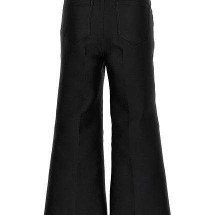 Giambattista Valli Black Polyester Flared Pants