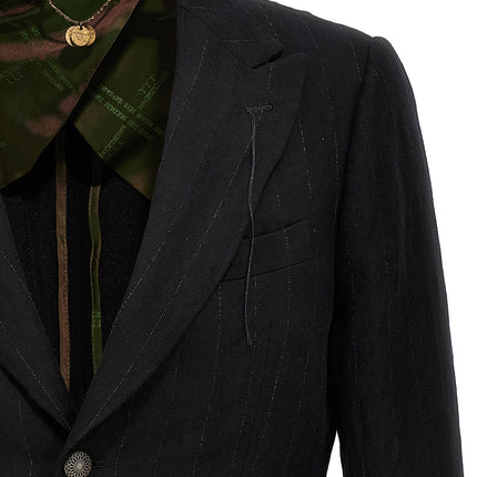 MAURIZIO MIRI Black Cotton Blazer