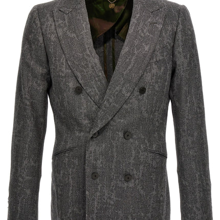 MAURIZIO MIRI Gray Wool Blazer