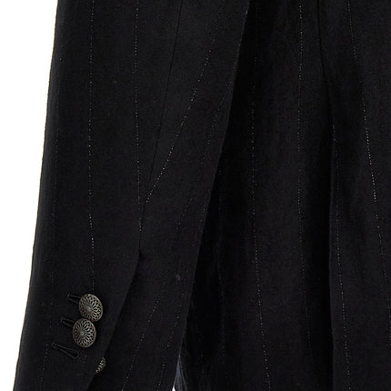 MAURIZIO MIRI Black Cotton Blazer